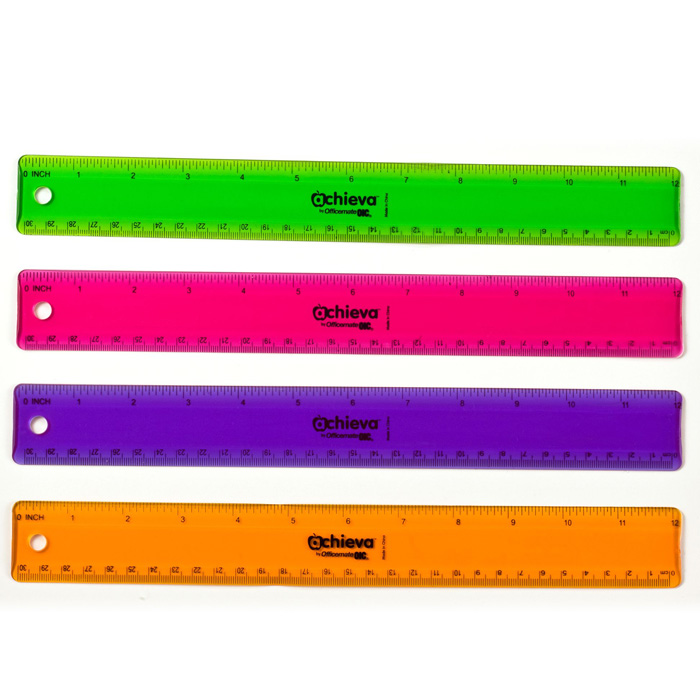 EAI Education 12 Measure-Flex Ruler: Assorted Colors - Set of 10
