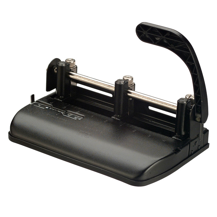 Office mate Heavy Duty 3 Hole Punch with Padded Handle, 40-Sheet